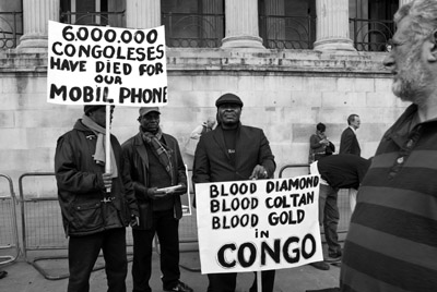 CONGO PROTEST
